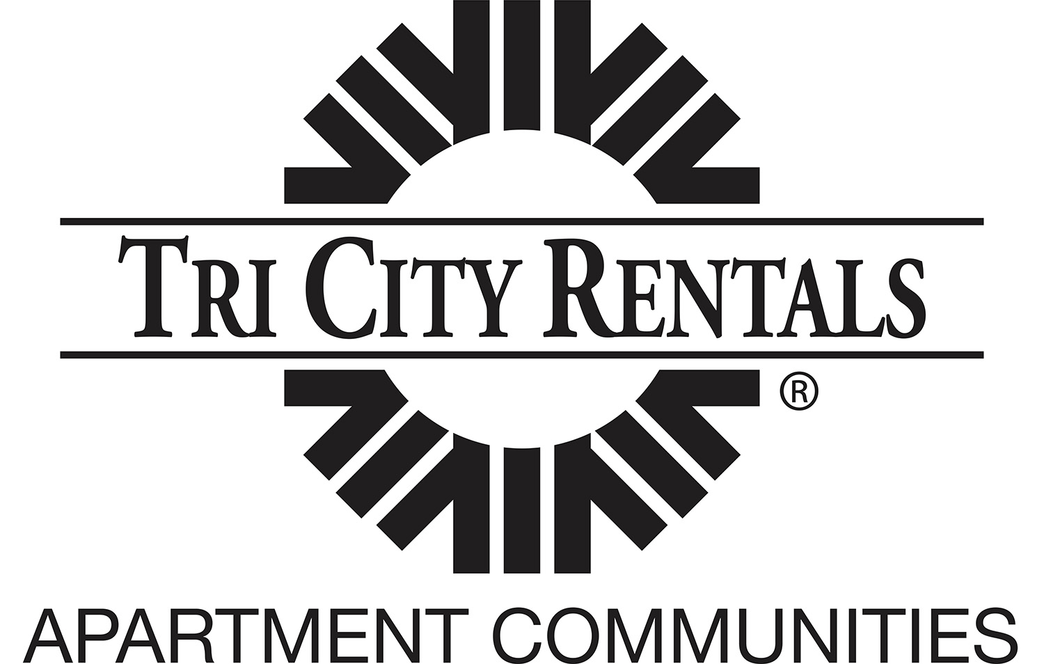 Tri City Rentals, Apartment Communities logo.