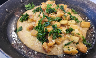 Examples of an entree offered at Casola Dining Room.