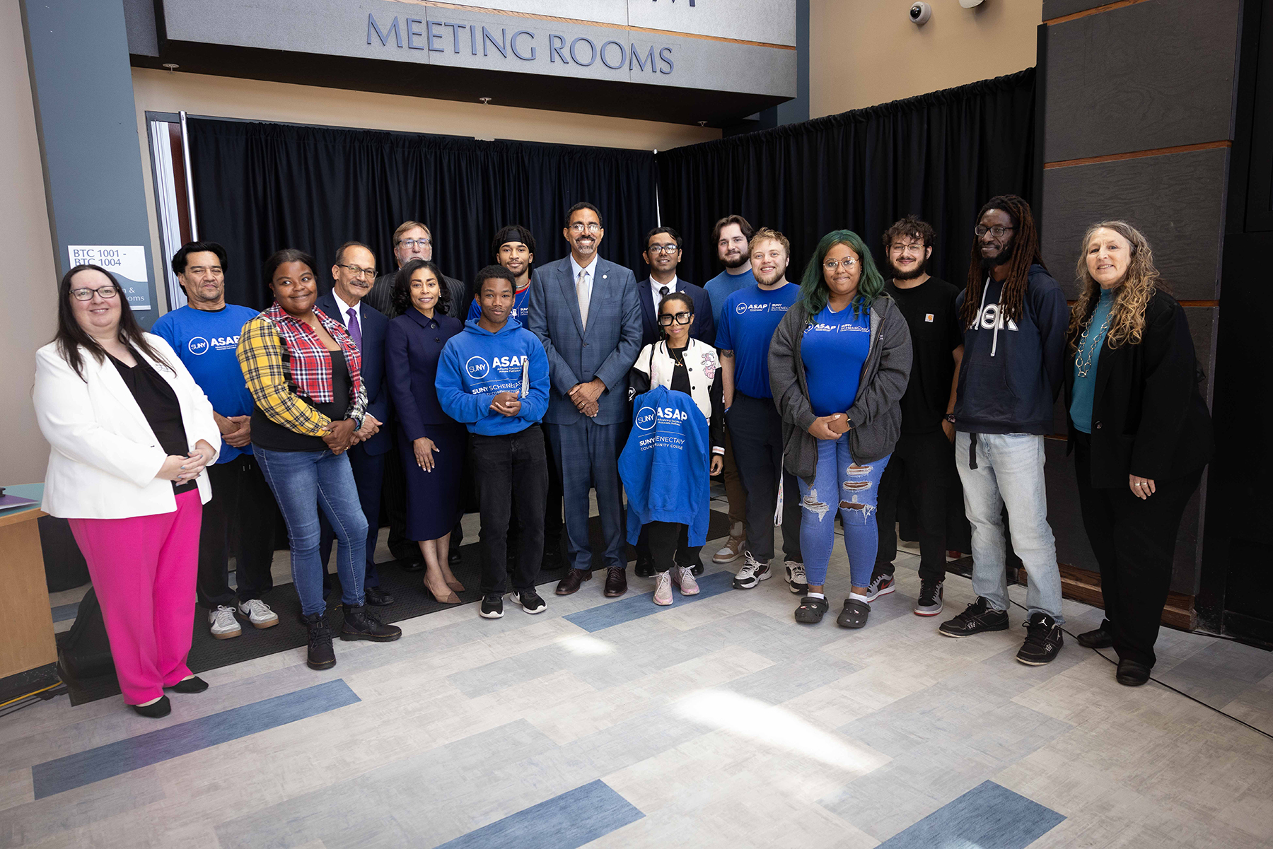 ASAP Celebration Group with SUNY Chancellor King
