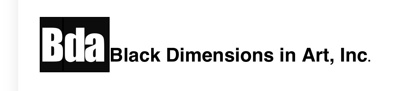 Logo for Black Dimensions in Art