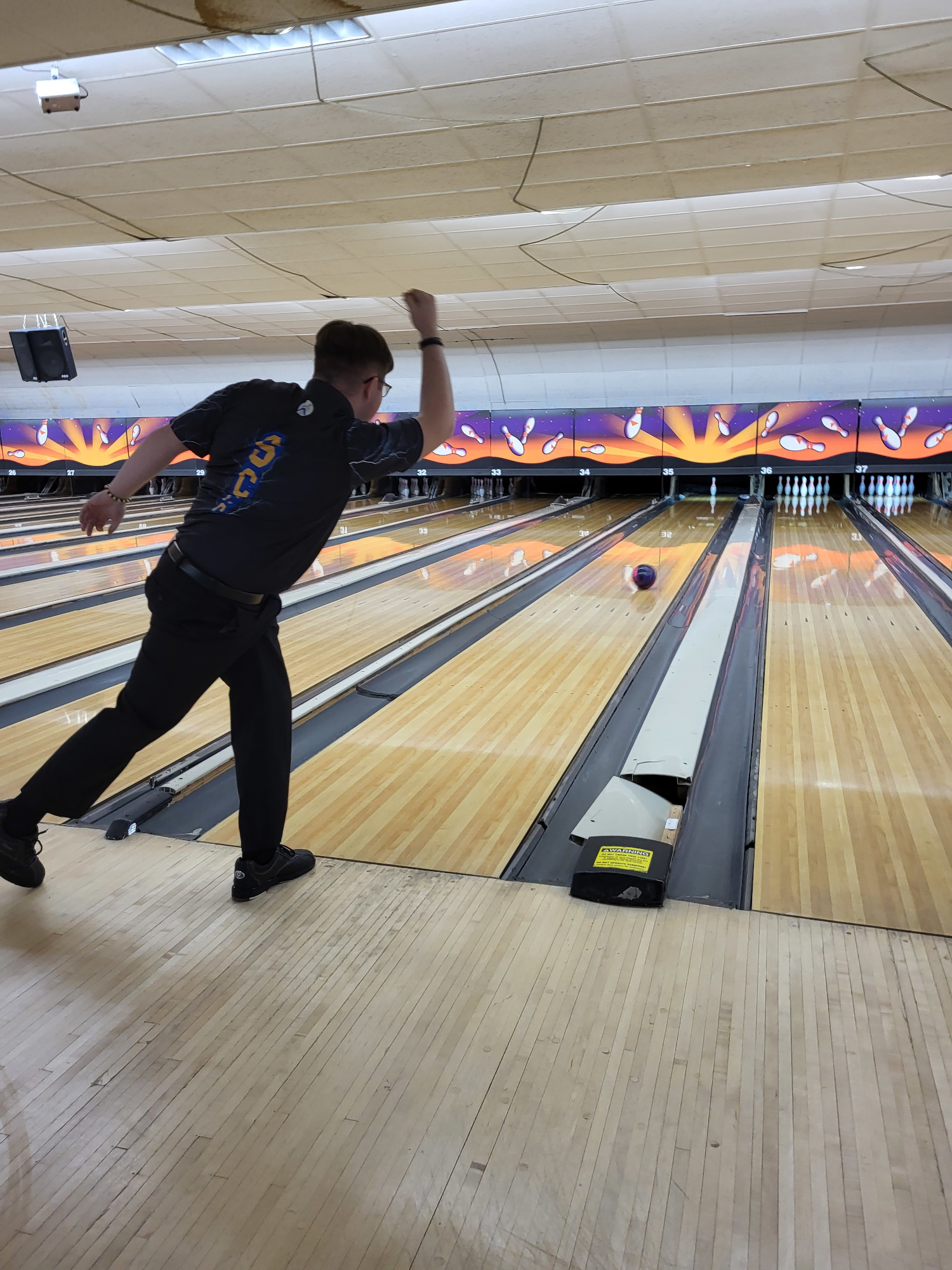 Richard Pitsas bowling