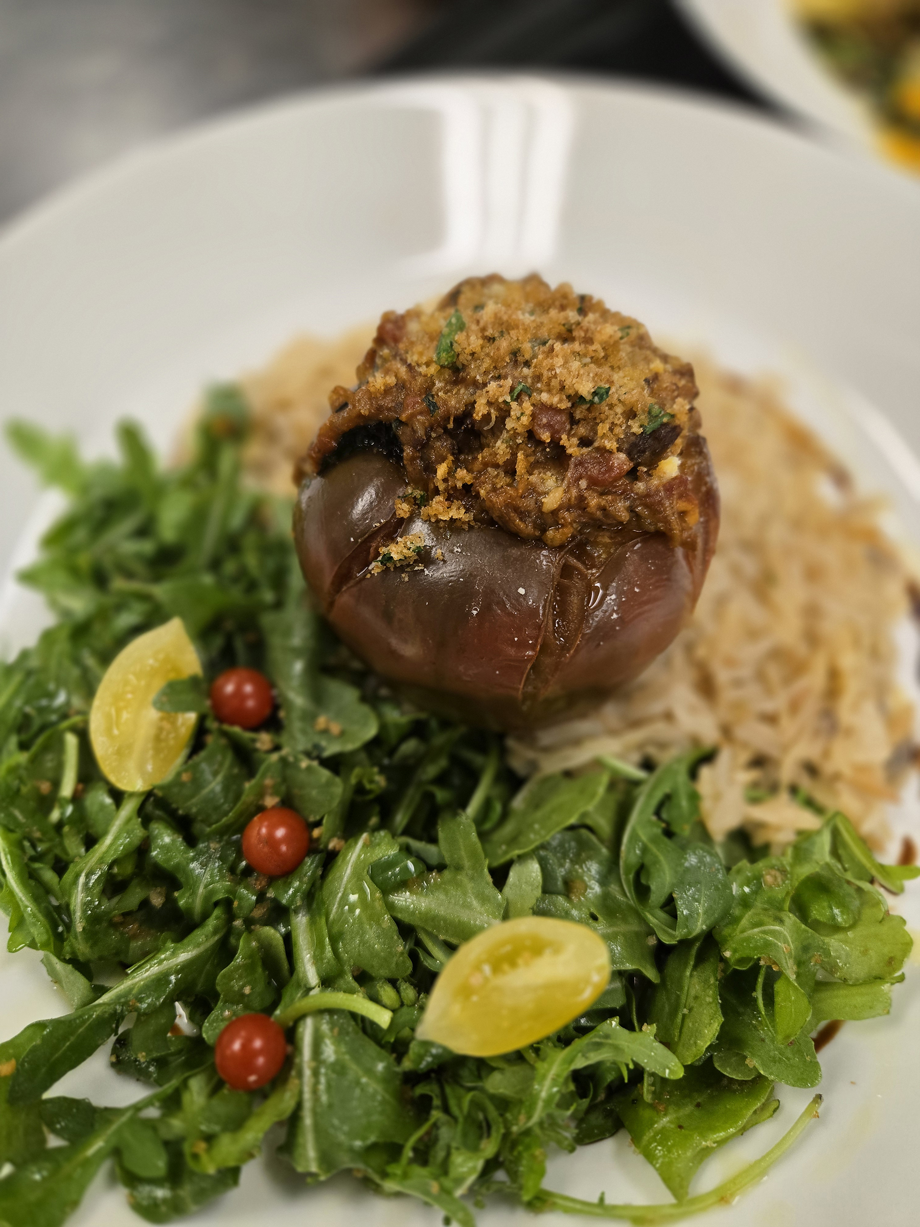 Plate of food