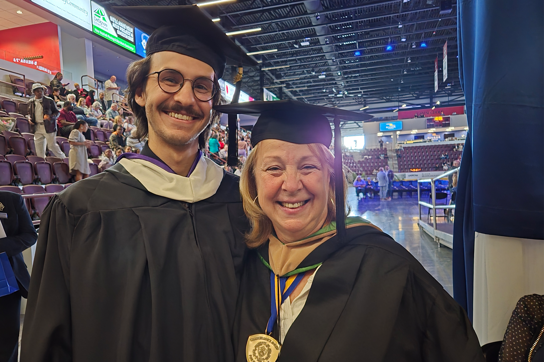 Faculty members during Commencement 2026