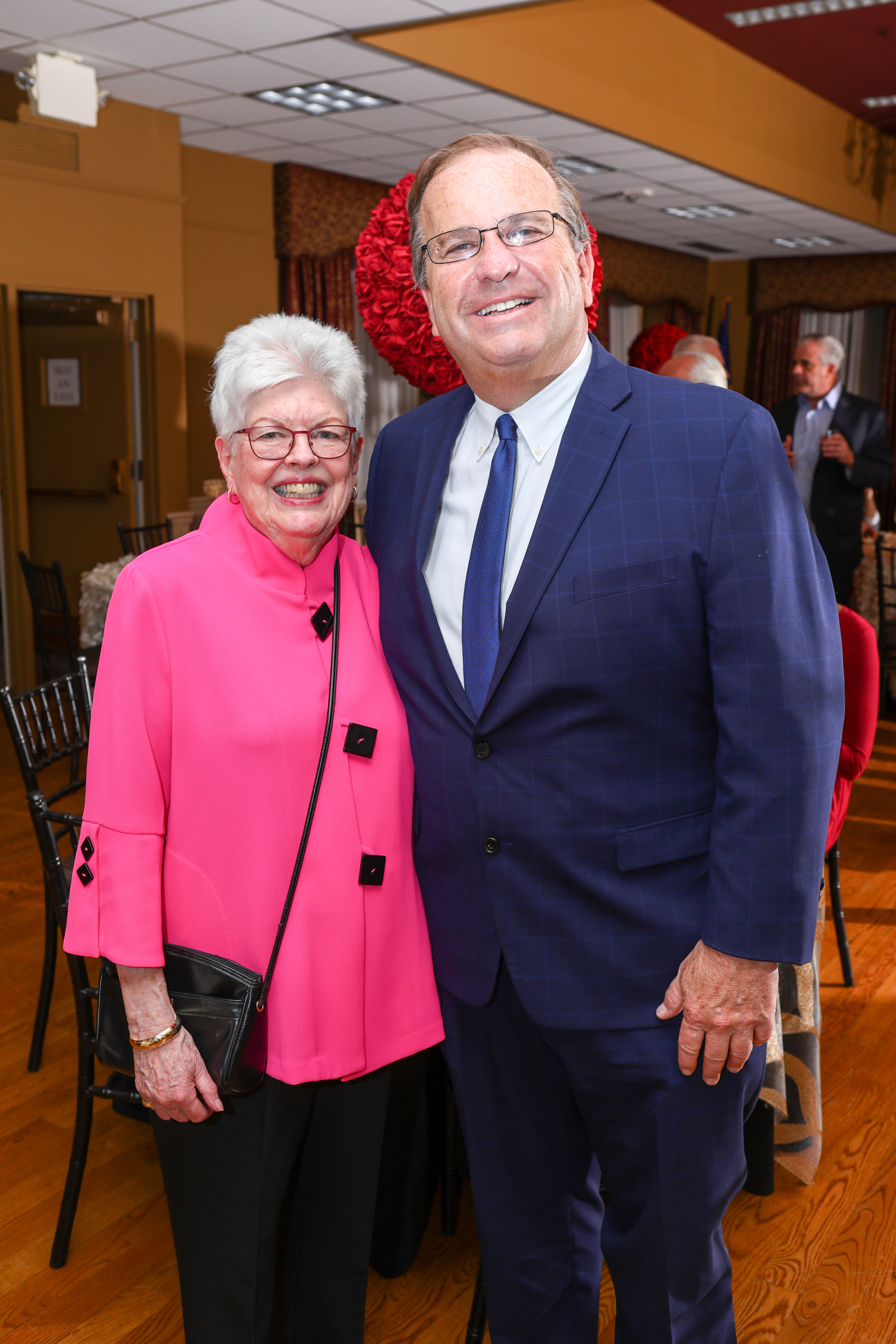 Dr. Peggy King and Ray Gillen, College Trustees
