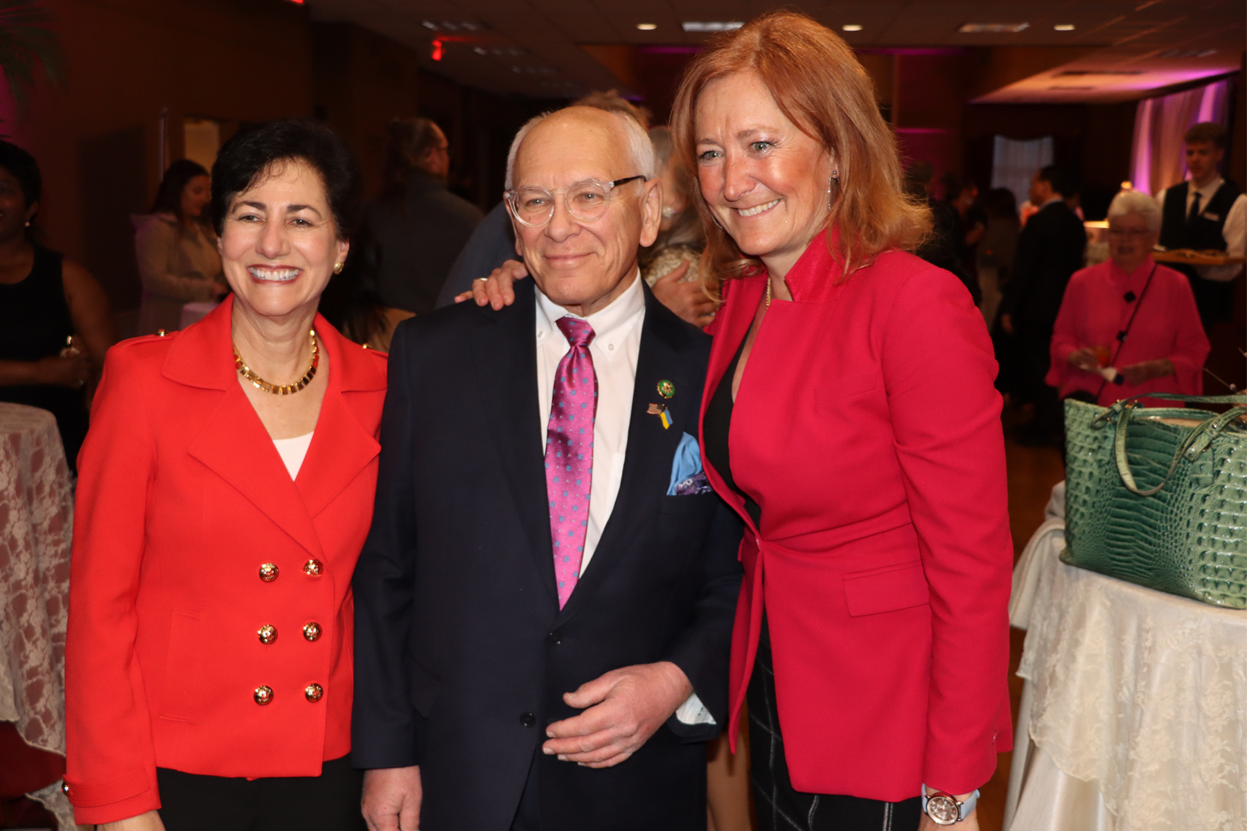 Congressman Paul Tonko with Ellen Sax and Laura Petrovic
