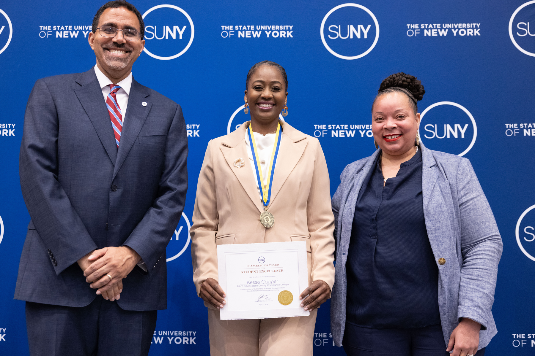 Kessa Cooper during CASE Awards Ceremony