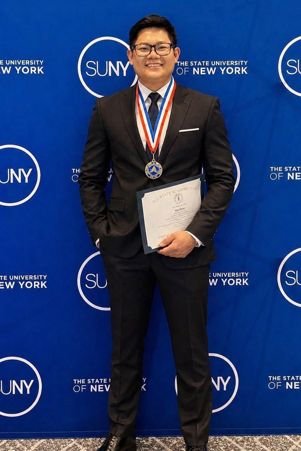 Myat Kyaw All-New York Academic Team 2026