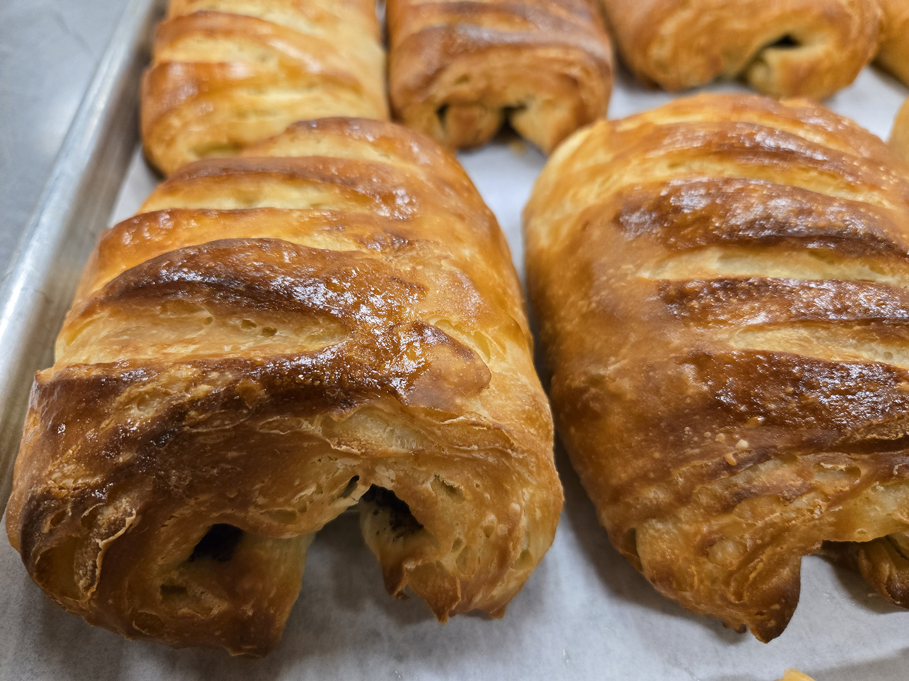 Close up photo of pastries