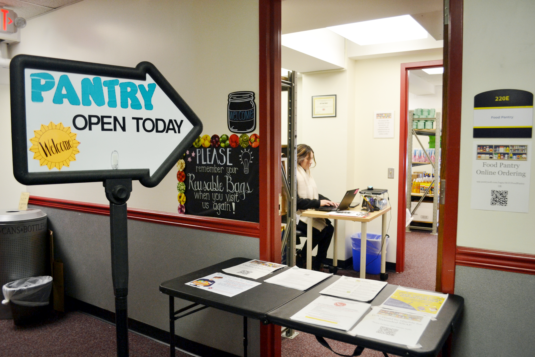 Food Pantry entrance