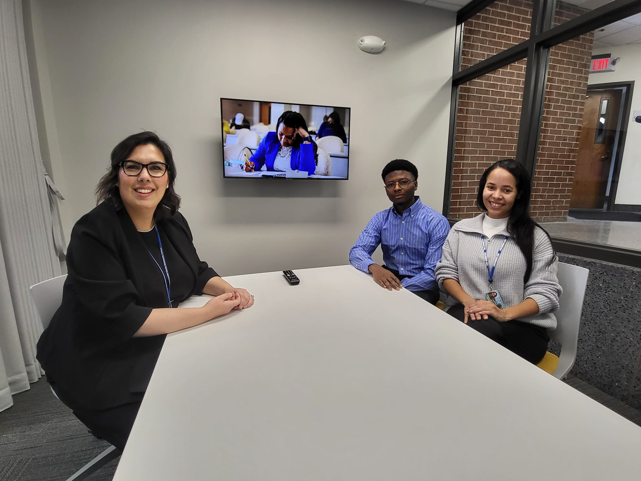 Admissions Staff in the Welcome Center