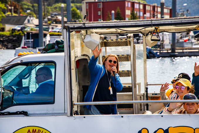 Ally Becker Duck Tour Guide